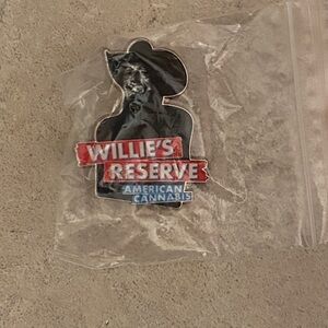 Willies Reserve American Cannabis Pin NEW